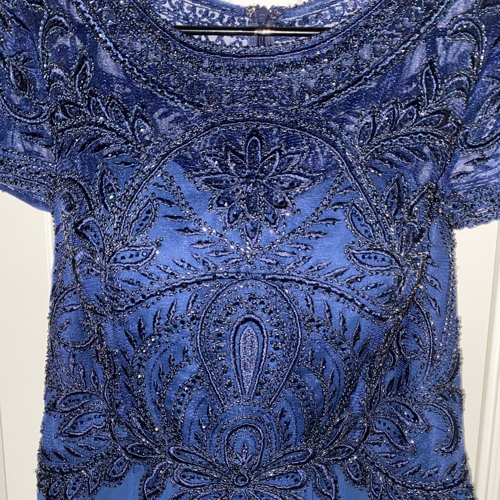 Formal Navy Blue Dress - Picture 2 of 10